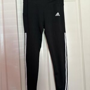 Adidas Black and White Leggings